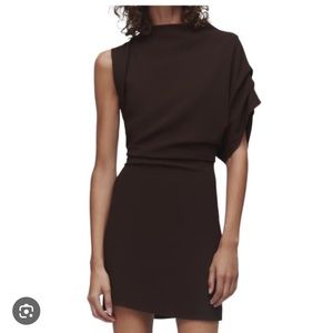 Zara brown dress